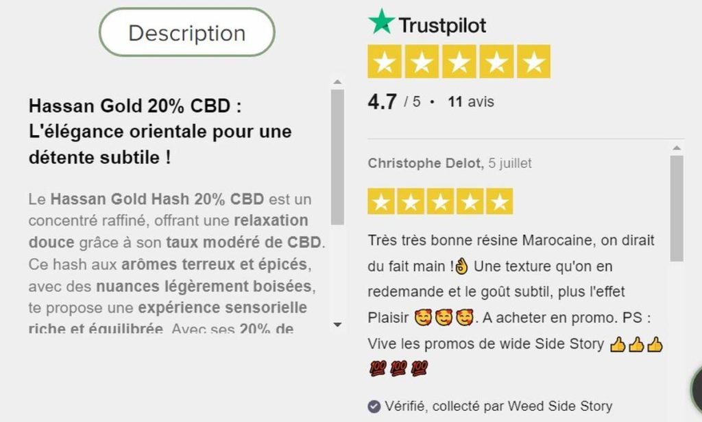 Avis sur Weed Side Story